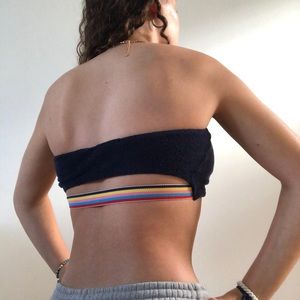 Terry cloth bandeau